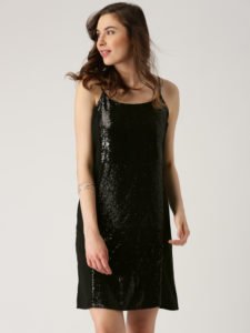 Black Sequinned 