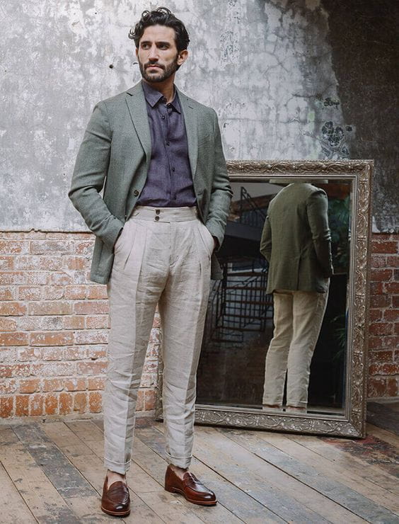 12. High Waist Trousers 12. High Waist Trousers - Men's Fashion Trends