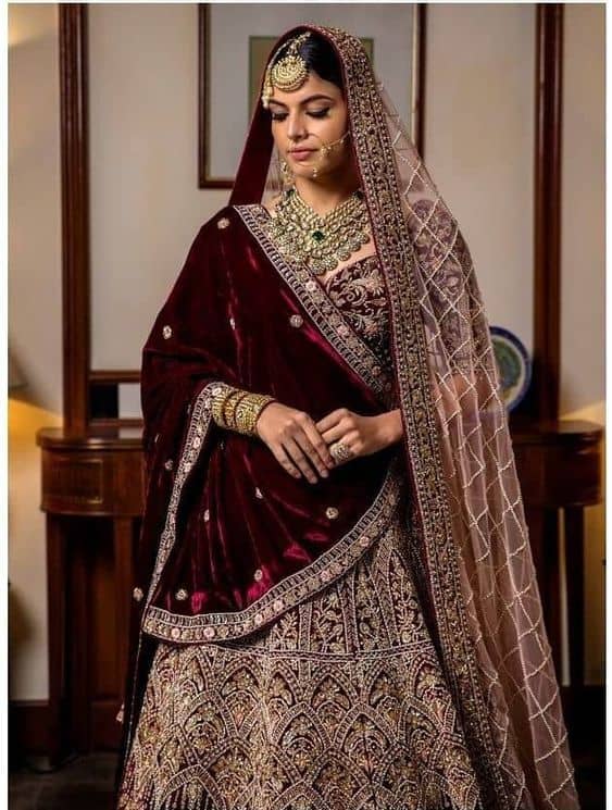 Lehengas with Double Dupattas Bridal Lehenga Trends - Lehengas with Double Dupattas