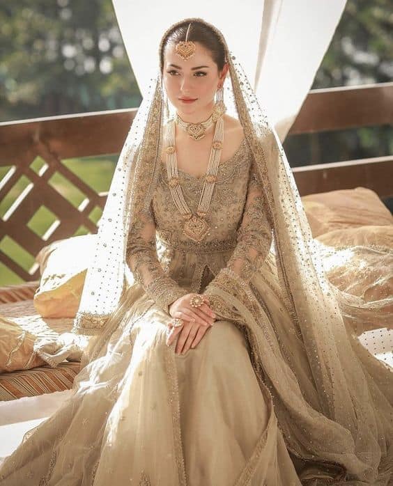 Light-Gold Coloured Lehengas Bridal Lehenga Trends - Light-Gold Coloured Lehengas