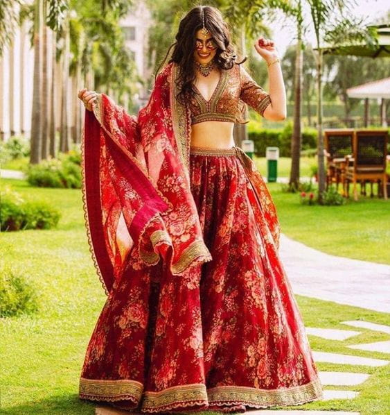 Organza Skirts Bridal Lehenga Trends - Organza Skirts
