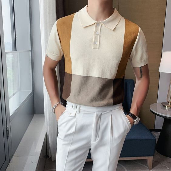 8. Patchwork Shirts 8. Patchwork Shirts - Men's Fashion Trends