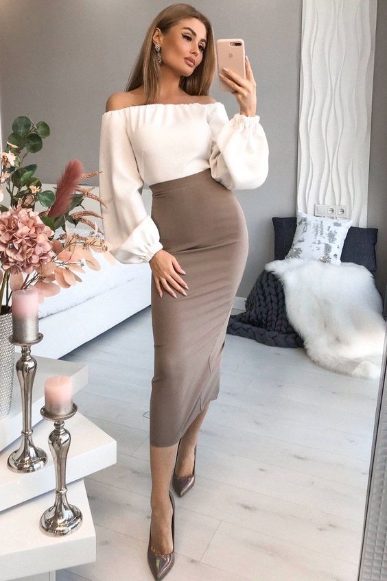 Get the Right Fit Skirt
