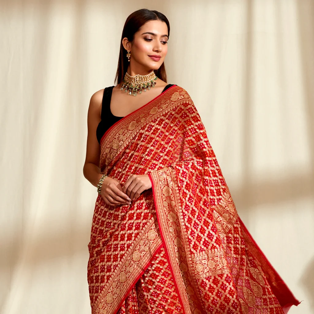 Bandhani Saree Bandhani Saree
