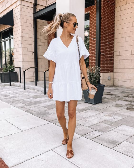 1. White Dress