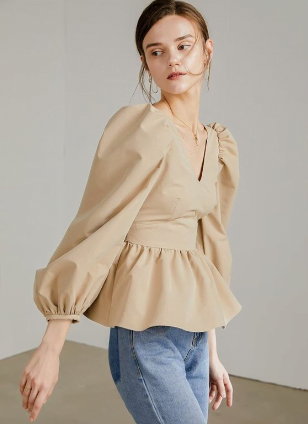 Peplum Top - Western Wear types of tops - Peplum Top