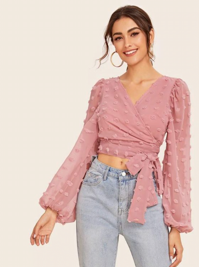 Wrap Top types of tops - Wrap Top
