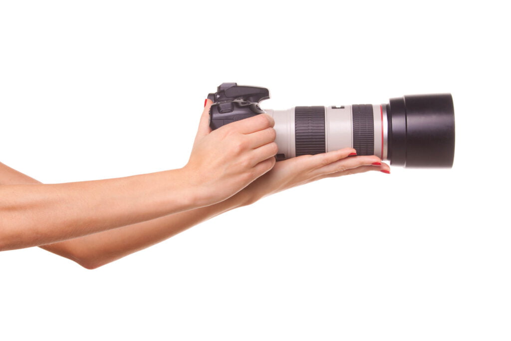 Learn to hold your camera properly