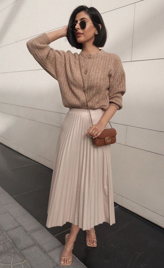 types of skirts with name - Pleated Skirt