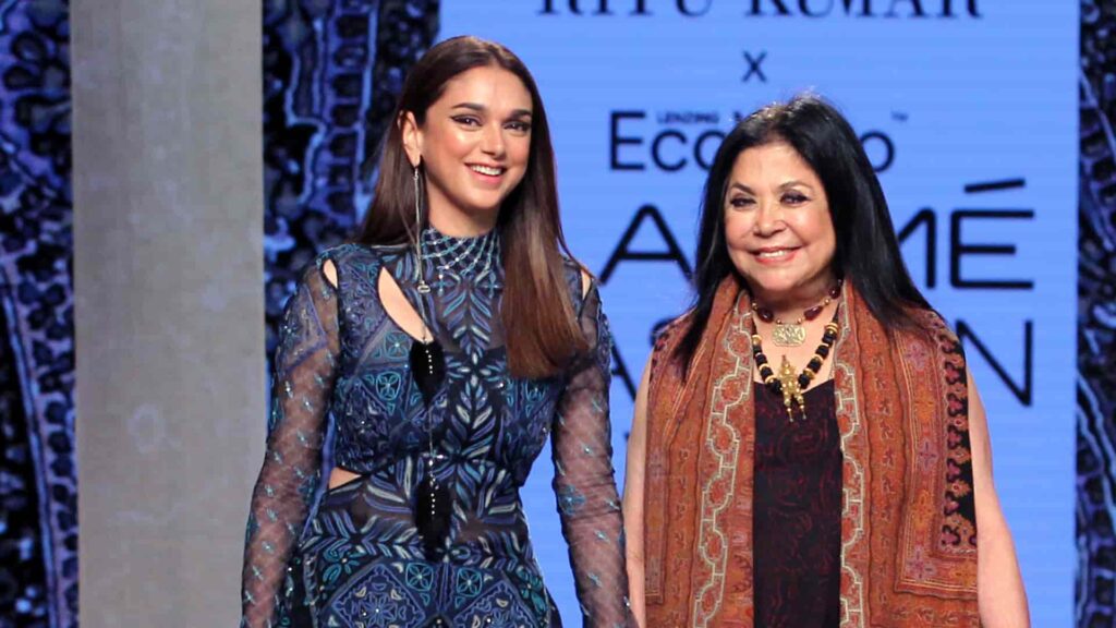 Ritu Kumar top fashion designers in india - Ritu Kumar