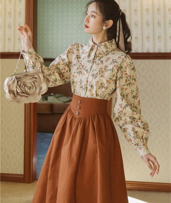 types of skirts with name - Yoke skirt