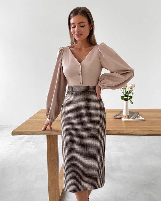 types of skirts with name - A-line Skirt