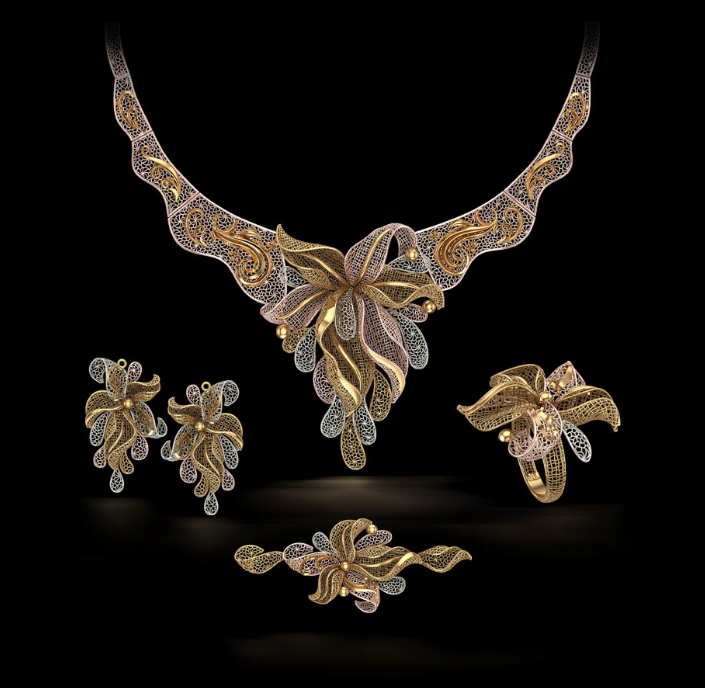 10. Filigree Jewellery types of jewellery - Filigree JewelleryÂ