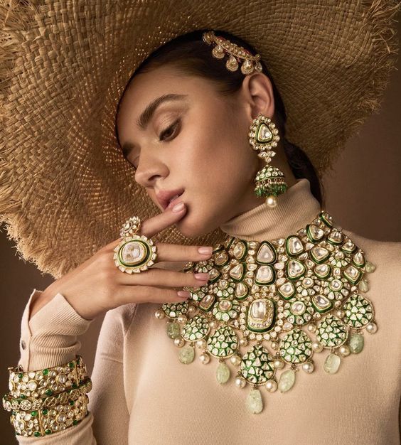 15. Polki Jewellery types of jewellery - Polki JewelleryÂ