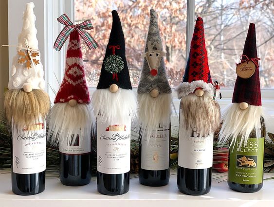 28. Decorate Wine Bottles