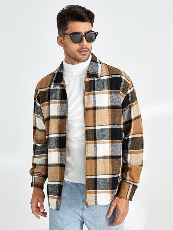 22. Large Checks 22. Large Checks - Men's Fashion Trends
