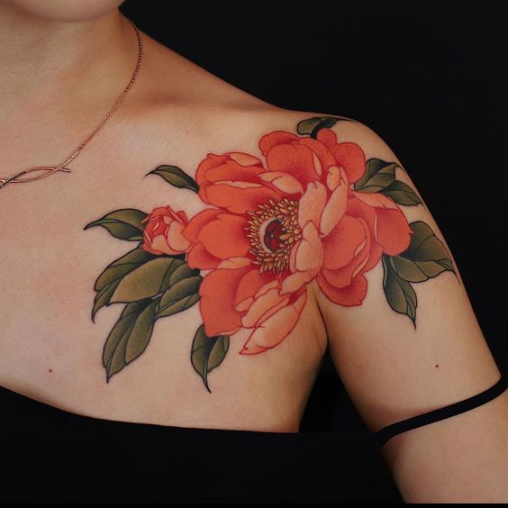 14. Floral Tattoos 14. Floral Tattoos