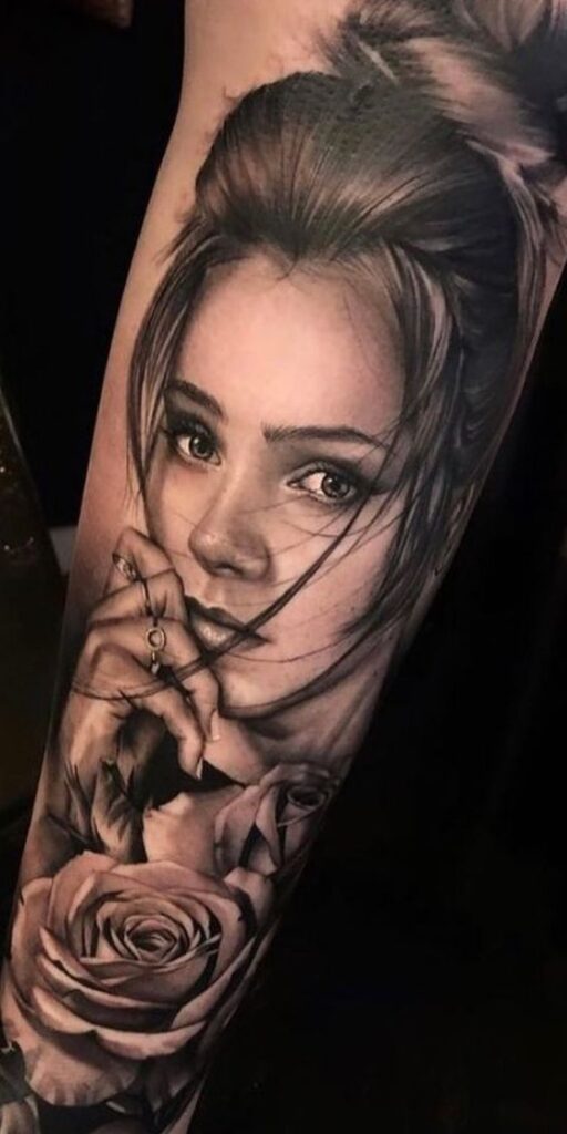 3. Portraiture tattoo 3. Portraiture tattoo