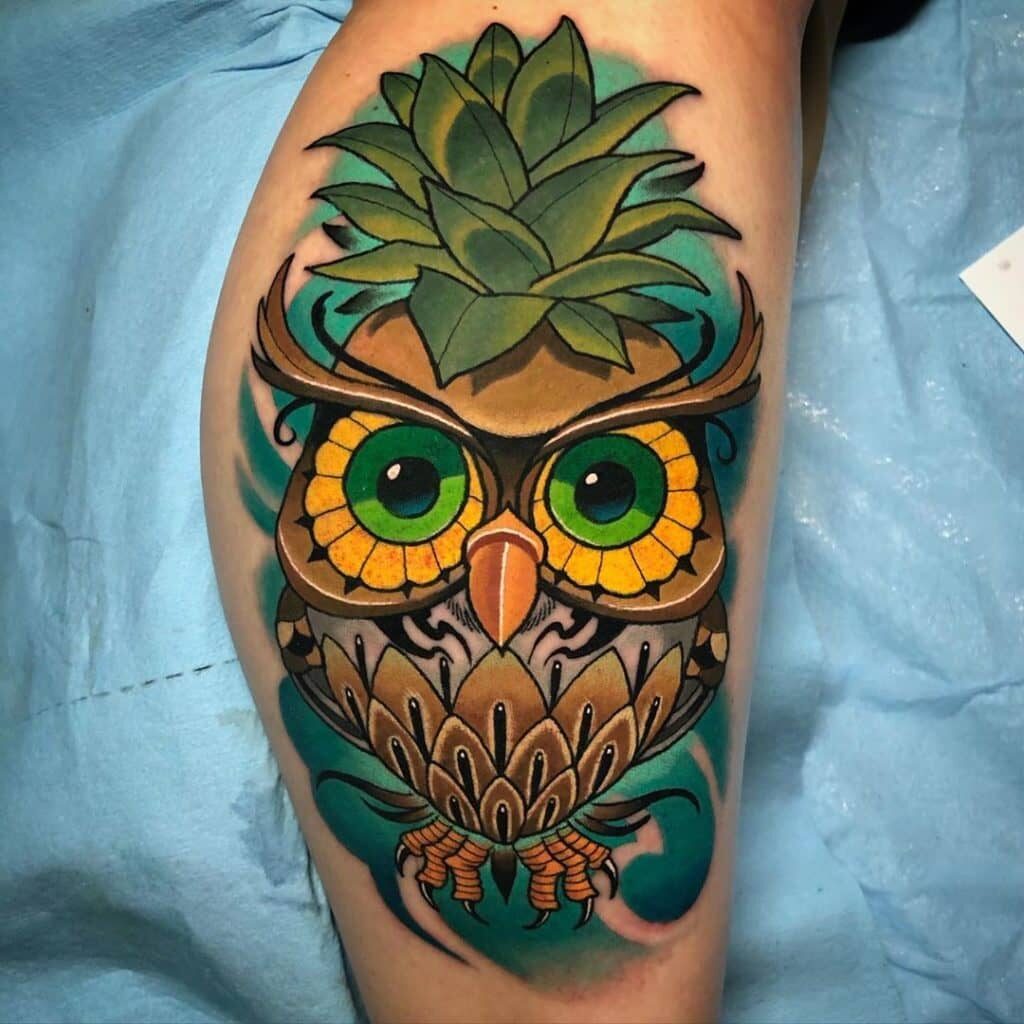 4. New school tattoo style 4. New school tattoo style