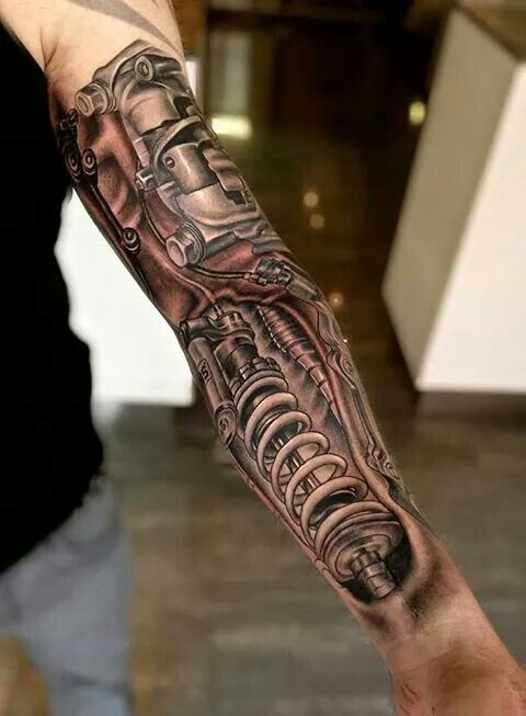 7. Biomechanical tattoo 7. Biomechanical tattoo
