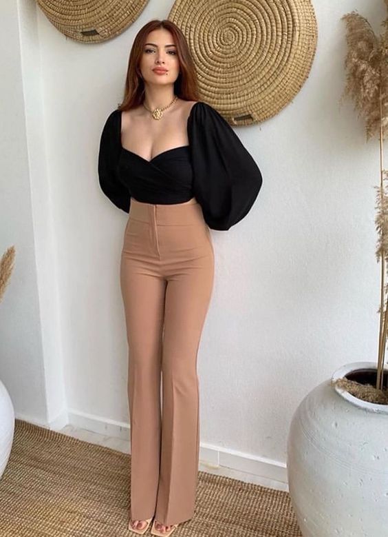6. Crop Top Palazzo for New Year Eve 6. Crop Top Palazzo for New Year EveÂ