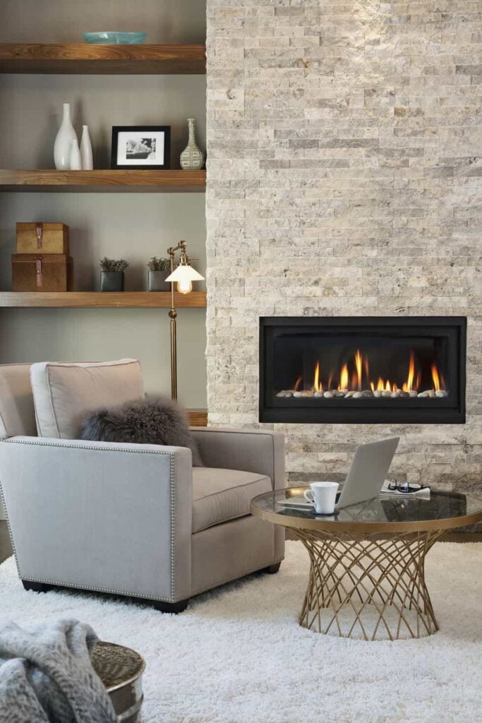 8. Put a Fireplace in a cozy corner 8. Put a Fireplace in a cozy corner