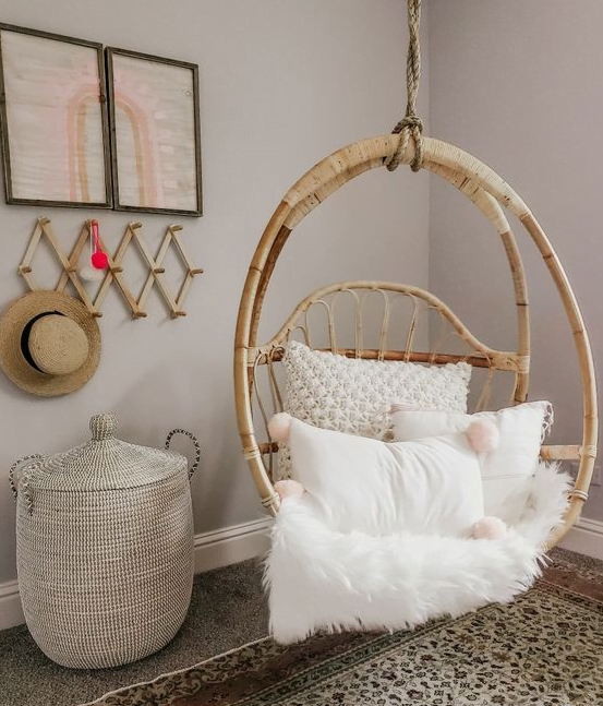 10. Hang an egg chair 10. Hang an egg chair