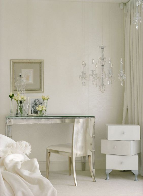 9. Position a chandelier off-center 9. Position a chandelier off-center