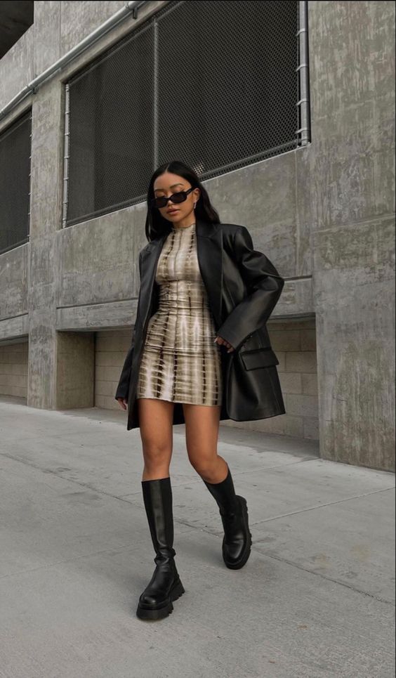 1. Leather Jacket - Types of Jackets For Women