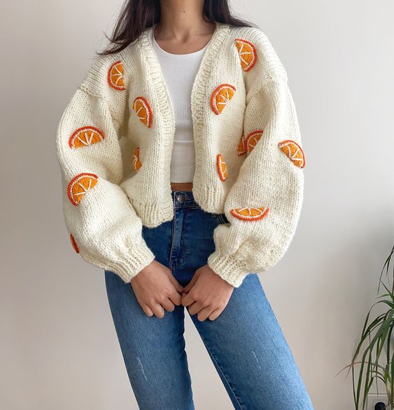 7. Cardigan jacket- Types of Jackets For Women