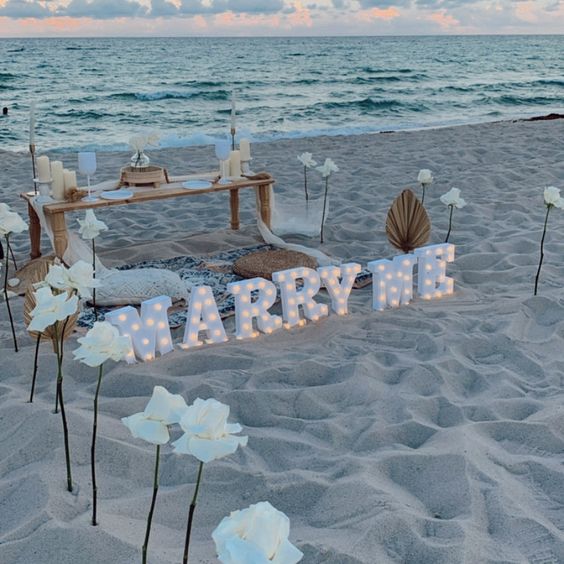 6. Create A Romantic Beach Spot 6. Create A Romantic Beach SpotÂ