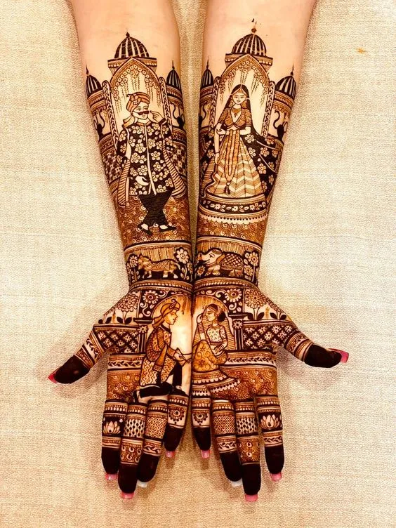 Dulhan Mehndi Design 1 Dulhan Mehndi Design 1