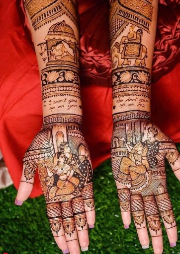 Mehndi Designs with Latkans and Palkhi 2 Mehndi Designs with Latkans and Palkhi 2