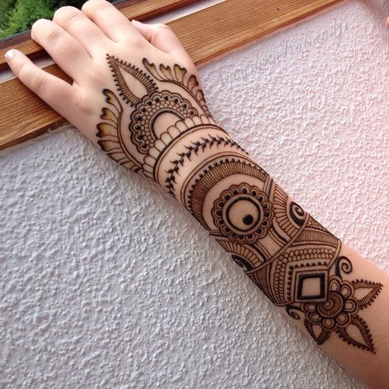 Modern Mehndi Design 1 Modern Mehndi Design 1