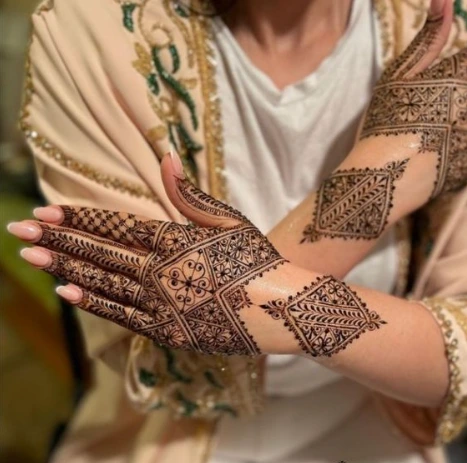 Moroccan-Indian Mehndi Design 1 Moroccan-Indian Mehndi Design 1