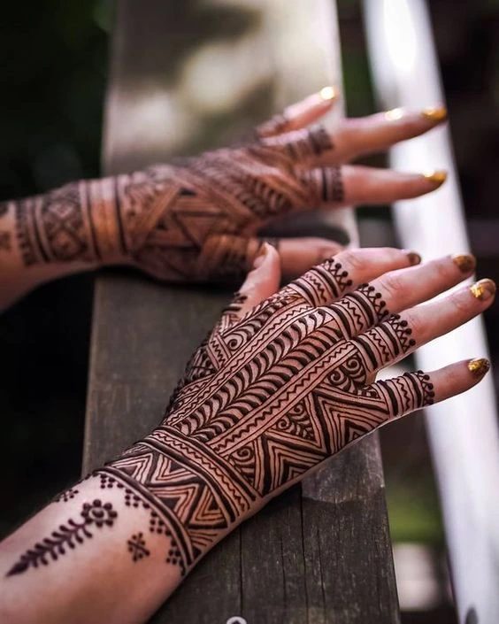 Moroccan-Indian Mehndi Design 2 Moroccan-Indian Mehndi Design 2