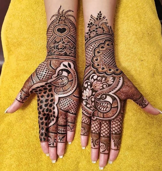 Peacock Bridal Mehndi 1 Peacock Bridal Mehndi 1