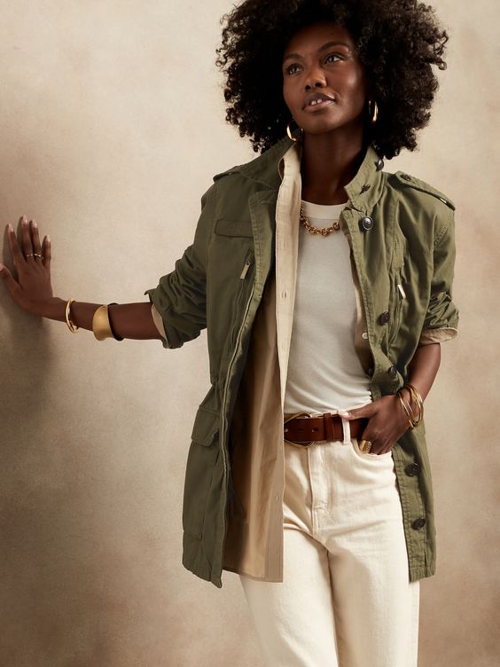 15. Field Jacket- Types of Jackets For Women