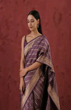 Tanchoi Banarasi Saree