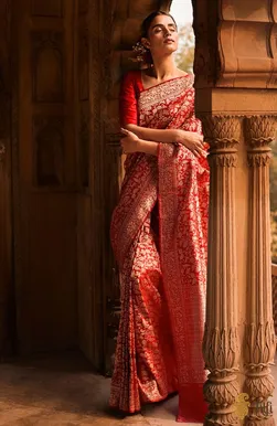 Animal Motifs Banarasi Sarees