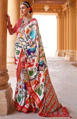 types of silk sarees