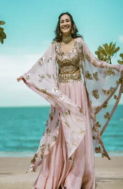 Dupatta as a Cape