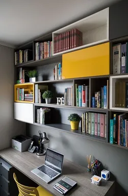 Study Table With Storage
