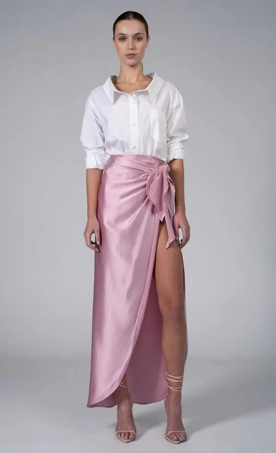 types of skirts with name - Wrap-Around Skirt (Sarong)