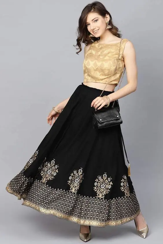 types of skirts with name - Ethnic Maxi Skirts