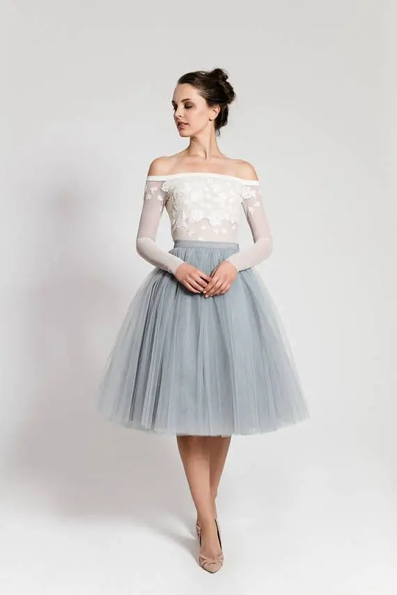 types of skirts with name - Tulle Skirts