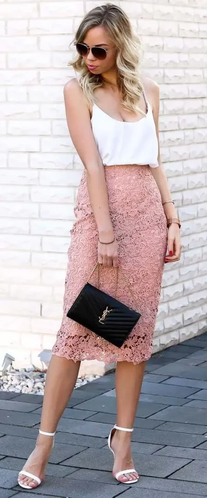 types of skirts with name - Lace Skirts