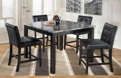 Square Dining Table Set