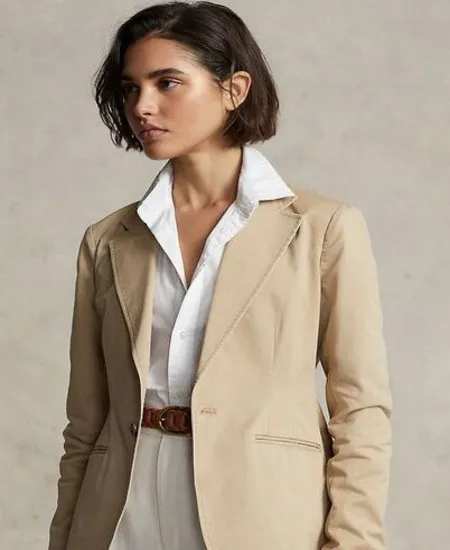 Cotton Blazer