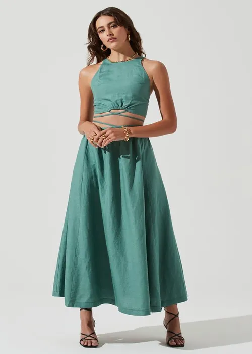 Flared Skirts with Crop Tops